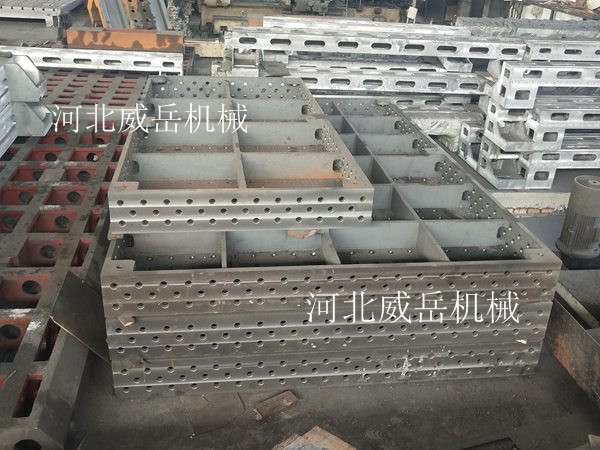 來圖定制車身檢測鑄鐵平臺汽車廠用鑄鐵平板貨源產地
