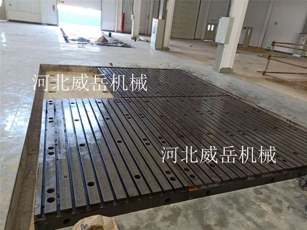成本價(jià)落地鏜平臺兩次熱處理 裝配平臺威岳廠家直供